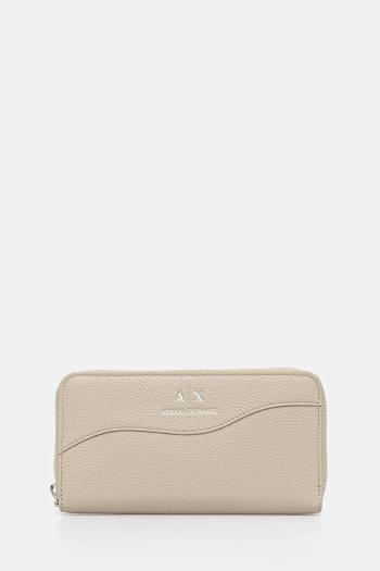 Peňaženka Armani Exchange dámska, béžová farba, 948068 CC783