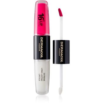 Dermacol 16H Lip Colour dlhotrvajúci rúž a lesk na pery odtieň 38 2x4 ml