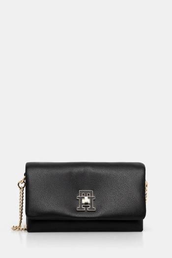 Kabelka Tommy Hilfiger čierna farba, AW0AW17462