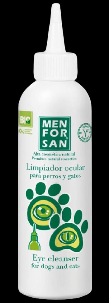 MEN FOR SAN roztok na čistenie očí psov a mačiek 125ml