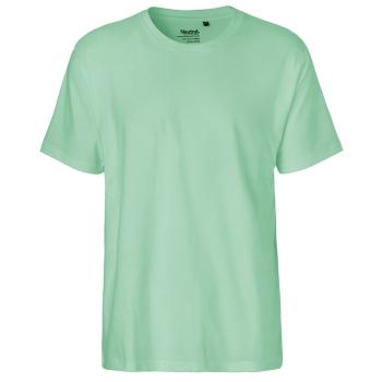 Neutral Pánske tričko Classic z organickej Fairtrade bavlny - Dusty mint | M