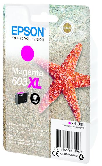 Epson 603XL C13T03A34010 purpurová (magenta) originálna cartridge