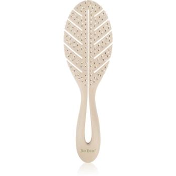 So Eco Biodegradable Detangling Leaf Brush kompostovateľná kefa na mokré vlasy 1 ks