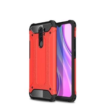 TOUGH Ochranný kryt Xiaomi Redmi 9 červený