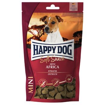 2x100g Afrika Happy Dog SoftSnack Mini Adult Hundesnack