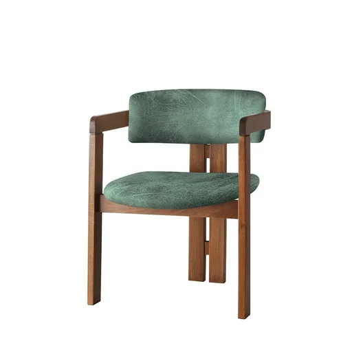 Jedálenská stolička CO Green and Walnut
