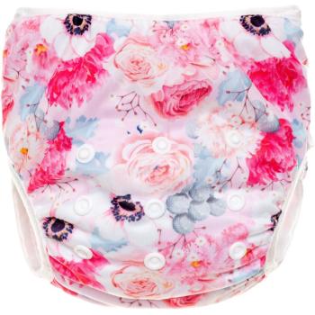 T-TOMI Diaper Swimwear Flowers prateľné plienkové plavky 5 - 15 kg 1 ks