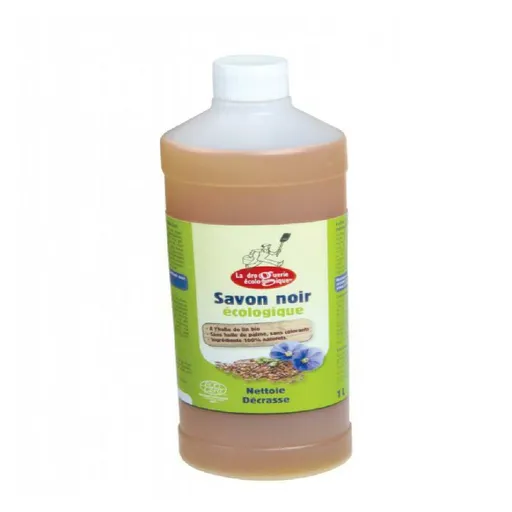 LA DROQUERIE ECOLOGIQUE BY ECODIS Univerzálne čierne mydlo BIO 1 l