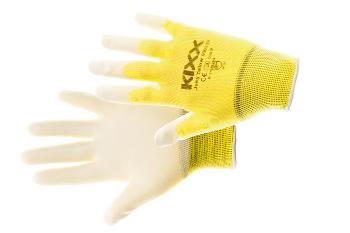 JUICY YELLOW rukavicenylonové PU dla žltá 7