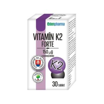 Edenpharma Vitamín K2 Forte 30 tbl