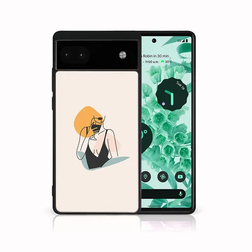 MY ART Ochranný kryt pre Google Pixel 6a WOMAN (197)