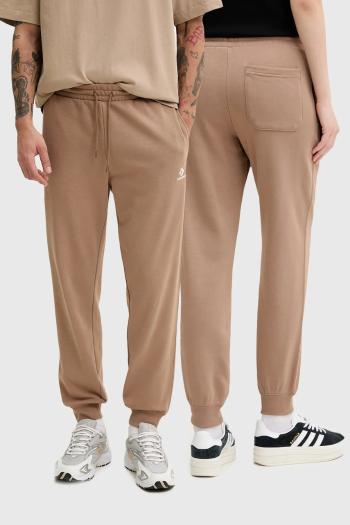 Tepláky Converse hnedá farba, jednofarebné, 10023873-A34