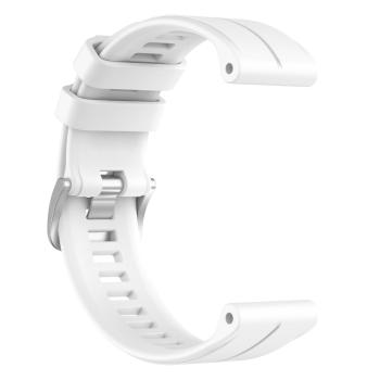 SILICONE Vymeniteľný remienok pre Garmin Forerunner 955 biely