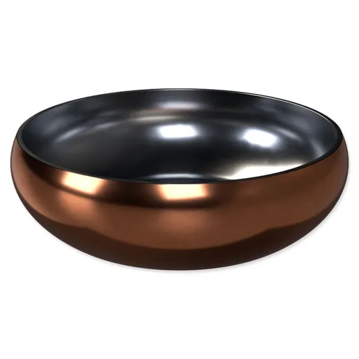 Miska Dog Fantasy s dvojitou stenou rose 22 cm 2100 ml