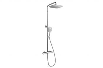 RAVAK RAVAK - 10° Sprchový set s termostatom, 25 cm, chróm X070103