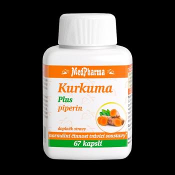 MEDPHARMA Kurkuma Plus piperin 67 kapsúl