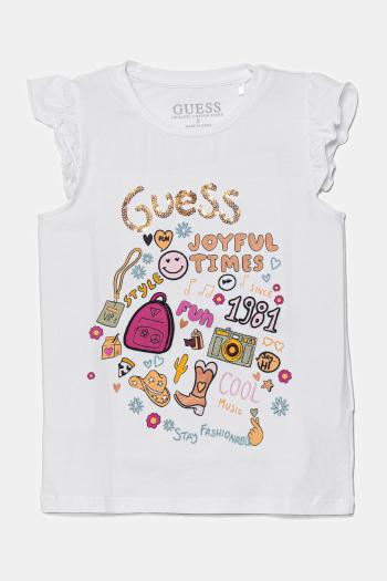 Detské tričko Guess biela farba, K5GI11 K6YW4