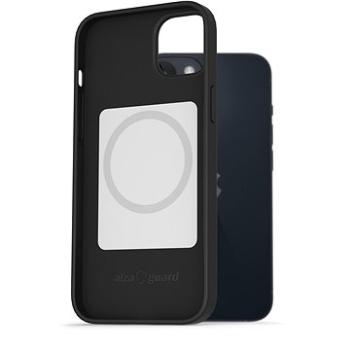 AlzaGuard Magsafe Silicone Case na iPhone 14 Max čierny (AGD-MFMS0005B)