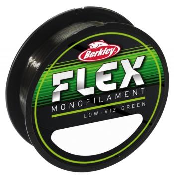 Berkley vlasec flex mono low viz green 300 m - 0,10 mm 0,95 kg