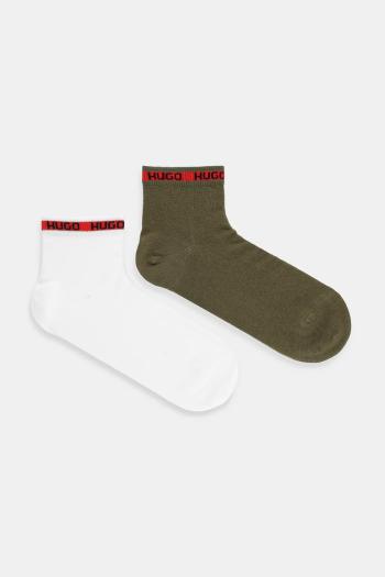 Ponožky HUGO 2-pak čierna farba, 50516390
