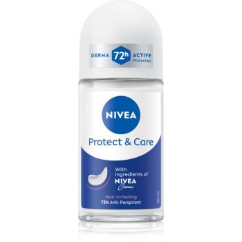 NIVEA Protect & Care guličkový antiperspirant pre ženy 50 ml