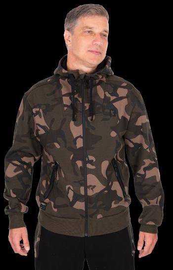Fox mikina camo full zip premium 310 hoodie - xxl