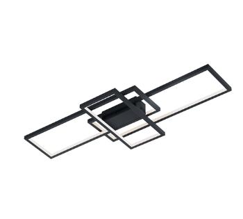 LED stropné osvetlenie Trio Thiago antracit 652610342