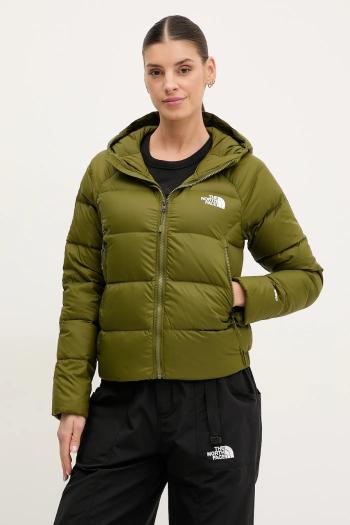 Páperová bunda The North Face Hyalite zelená farba, prechodná, NF0A3Y4RPIB1
