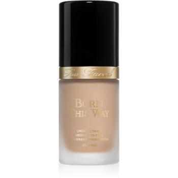 Too Faced Born This Way Flawless Coverage Natural Finish Foundation krycí make-up pre prirodzený vzhľad odtieň Almond 30 ml