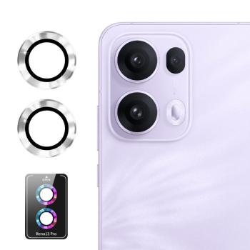 ENKAY ALU Sklo pre fotoaparát Oppo Reno13 Pro 5G SILVER