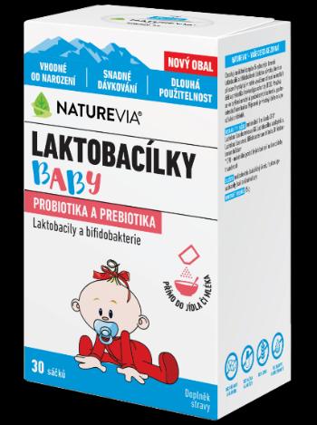 NATUREVIA LAKTOBACILKY BABY 30 vrecúšok