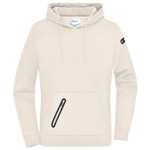 James & Nicholson (Daiber) Štýlová dámska mikina s kapucňou 8045 - Pieskovcová | XL