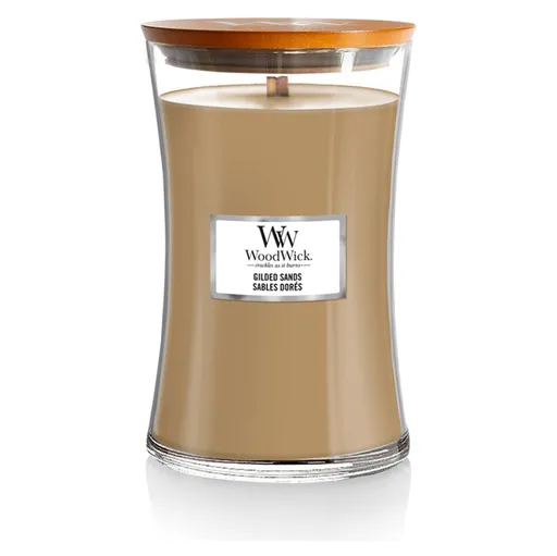 WOODWICK Vonná sviečka veľké sklo Gilded Sands 609 g