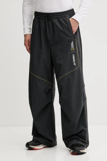 Turistické nohavice adidas TERREX šedá farba, KC2339