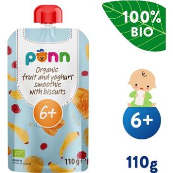 SALVEST Ponn BIO Ovocné smoothie s jogurtom a sušienkami (110 g) (4740073072981)