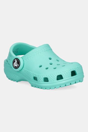 Šľapky Crocs tyrkysová farba, 206990