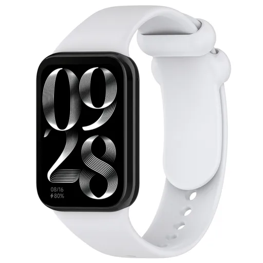 BUTTERFLY Silikónový remienok pre Xiaomi Smart Band 8 Pro svetlošedý