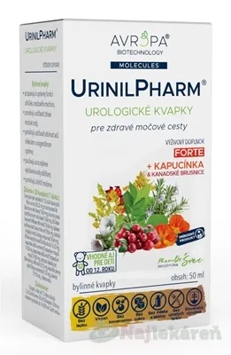 AVROPA UrinilPharm bylinné kvapky 50ml