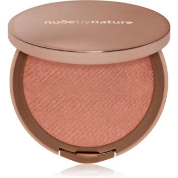 Nude by Nature Cashmere Pressed Blush púdrová lícenka s vyživujúcim účinkom odtieň Desert Rose 6 g