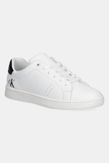 Detské tenisky Calvin Klein Jeans biela farba, V3X9-83156