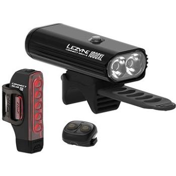 Lezyne Connect Drive Pro 1000XL/Strip Connect Pair Black (1-LED-26P-V204)