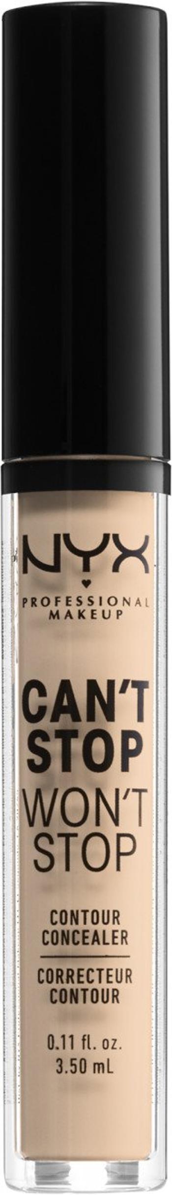 NYX PROFESSIONAL MAKEUP Can't Stop Won't Stop korektor - odtieň 06 Vanilla 3.5 ml