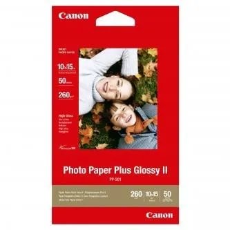 Canon Photo Paper Plus Glossy 2311B003, 275 g/m2, 10x15cm, 50ks, lesklý, biely, foto papier