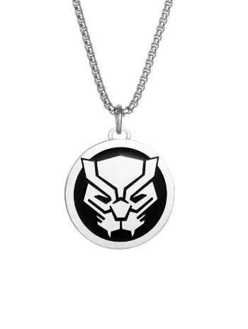 Disney Oceľový náhrdelník Black Panther Marvel N600479L-22.CS