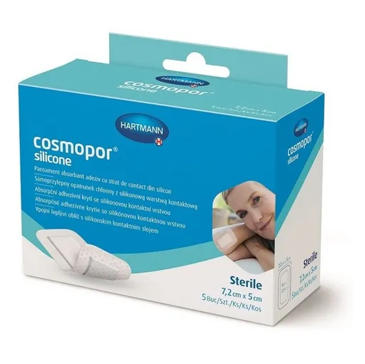 COSMOPOR Silicone 7,2 x 5 cm 5 kusov