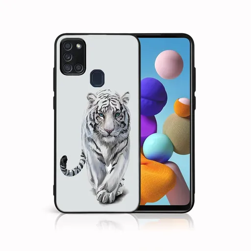 MY ART Ochranný obal pre Samsung Galaxy A21s TIGER (243)