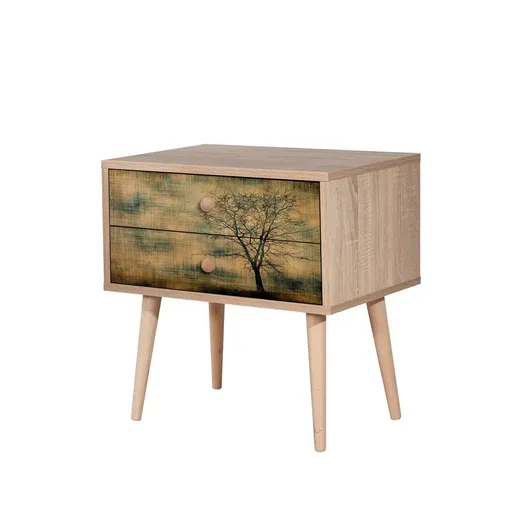 Nočný stolík Two Sonoma Oak