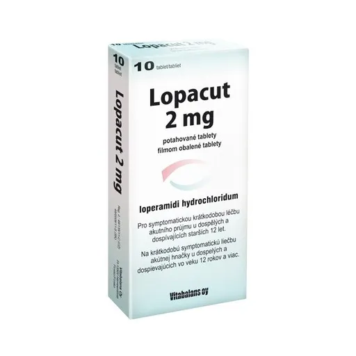 Lopacut 2 mg filmom obalené tablety tbl.flm.10 x 2 mg