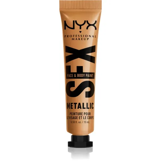 NYX Professional Makeup Halloween SFX Paints krémové tiene na tvár a telo odtieň 05 Gold Dusk 15 ml