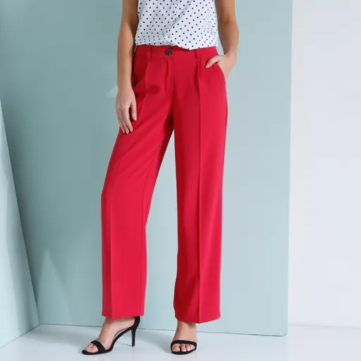 Široké splývavé nohavice